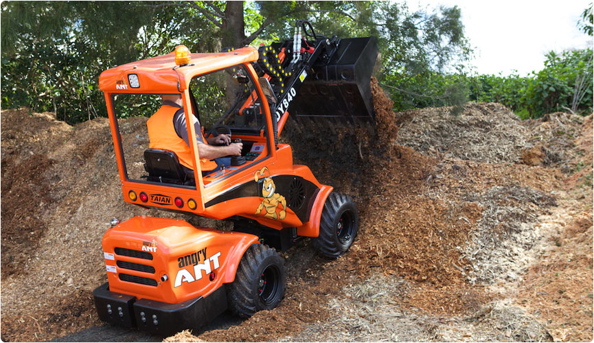 Angry Ant Mini Loader Editorial by The Australian Arbor Age Magazine