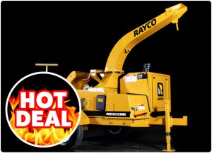 Rayco RC1220G Petrol Wood Chipper