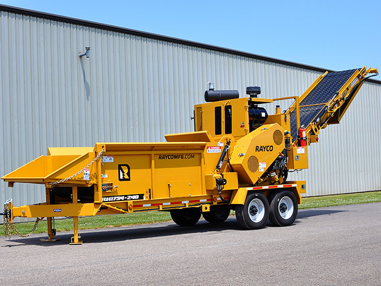 Rayco RH1754160 Turbo Diesel Horizontal Grinder • Global Machinery Sales