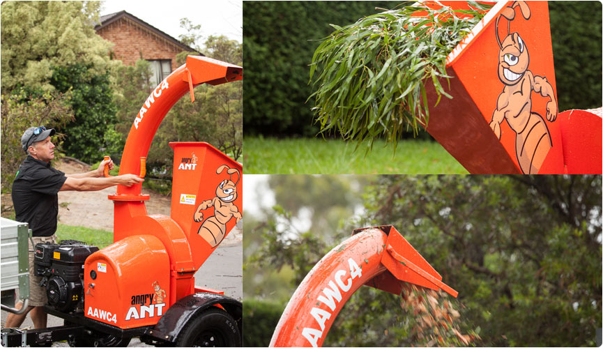 Angry Ant 4-Inch Wood Chipper Test Drive by Landscape Contractor Magazine
