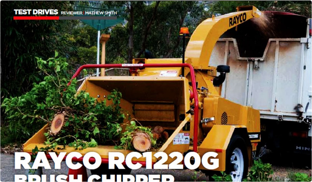 Test Drive Rayco RC1220G Wood Chipper Global Machinery Sales