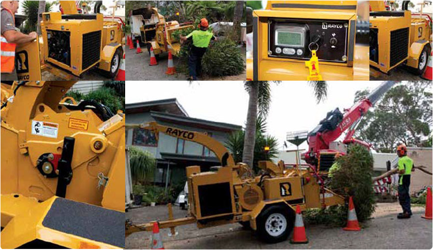 Test Drive by Arbor Age Magazine on Rayco RC1220G wood chipper