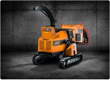 Forst XR8 Tracked Wood Chipper